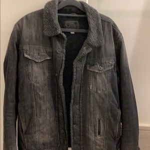 Diesel jean jacket with liner